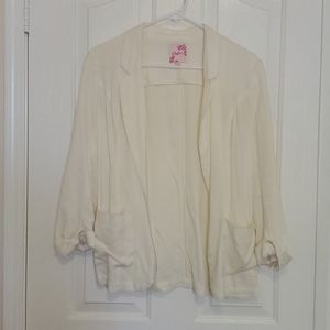 Off-White/Cream Blazer Jacket